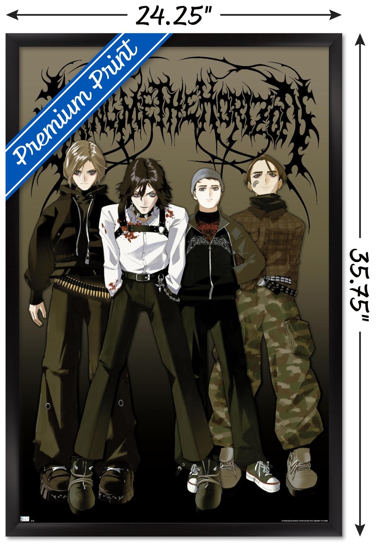 Amazon.com: Bring Me The Horizon - Anime Wall Poster, 34L
